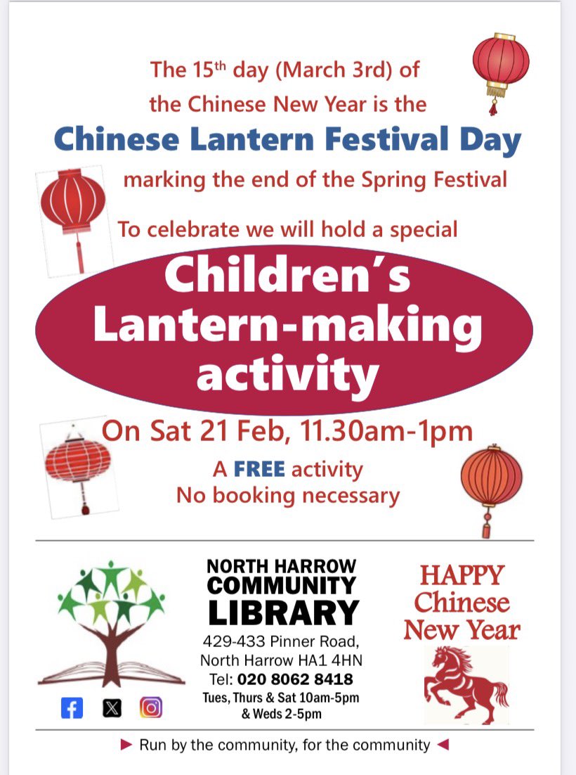 North Harrow Community Library tweet media