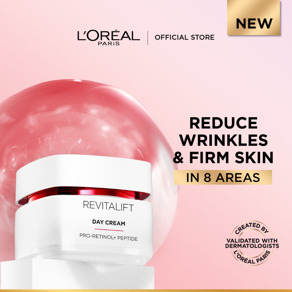 red_sun109's tweet photo. ✨ Anti Wrinkle Firming Day Cream ✨
🎉 L'Oréal Paris Revitalift Advanced Anti-Wrinkle Firming Day Cream to Fade Wrinkles & Firm Skin 50ml
💸 RM66.89.
Get it on Shopee now! https://t.co/GGdUZDAcSQ
#AntiWrinkle #FirmingSkin #daycream https://t.co/RiCZNGx76O