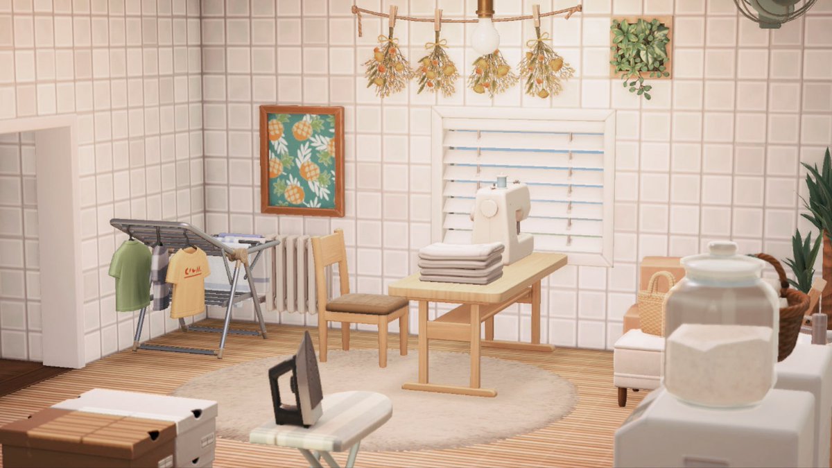 Belk1t's tweet photo. 🧺🧴

#あつ森 ＃あつ森写真部
#animalcrossing #ACNH https://t.co/A4L3GXazBA