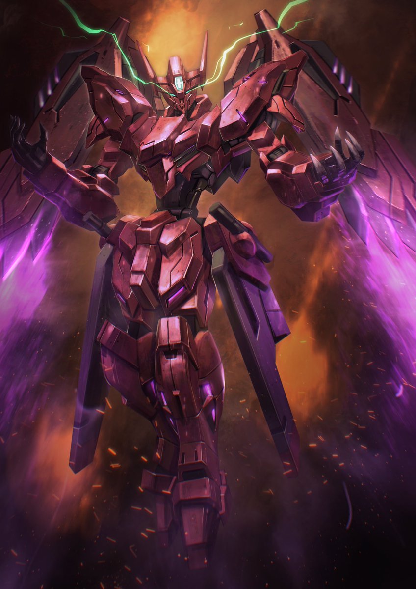 The Crimson Cataclysm 🔥

New Gundam OC art for <a href="/Cauchenar/">Gry</a> 
Thank you!