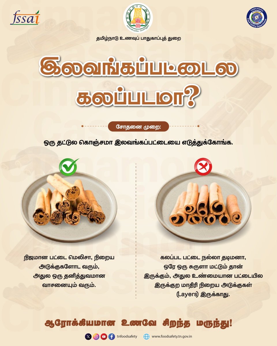 எது ஒரிஜினல் லவங்க பட்டை?