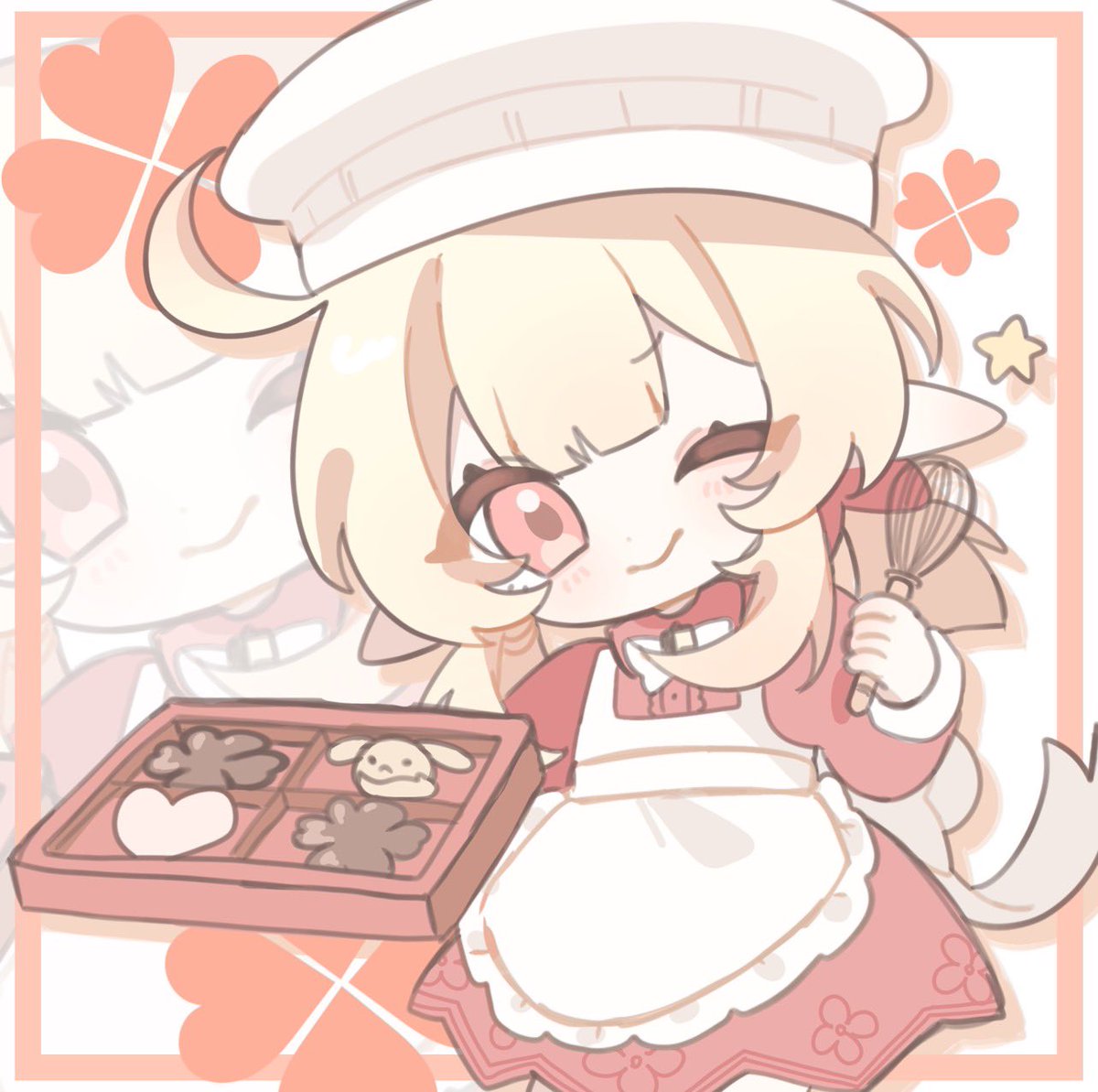 復刻もあわせてHappyValentine🍫🩷#GenshinImpact