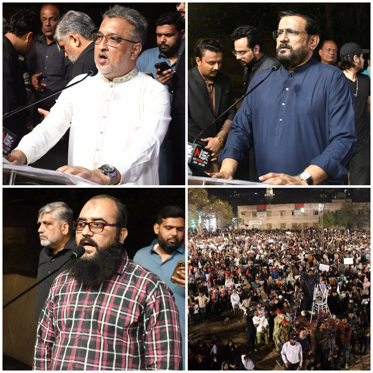KamalMQM's tweet photo. لیاقت آباد میں ایم کیو ایم پاکستان کے زیرِ اہتمام عوامی احتجاجی جلسے کا انعقاد کیا گیا، جس سے سینئر مرکزی رہنما و وفاقی وزیر صحت سید مصطفیٰ کمال، سینئر رہنما انیس قائمخانی، انچارج سی او سی فرقان اطیب، پارلیمانی لیڈر افتخار عالم اور ٹاؤن انچارج محمد یٰسین نے خطاب کیا۔

جلسے میں ہزاروں کی تعداد میں خواتین، مرد حضرات، بزرگوں اور نوجوانوں نے بھرپور شرکت کر کے اپنے حقوق کے لیے آواز بلند کی

#MustafaKamal
#MQMPakistan
#کراچی_MQM_لیاقت_آباد_جلسہ 
#StandForJustice