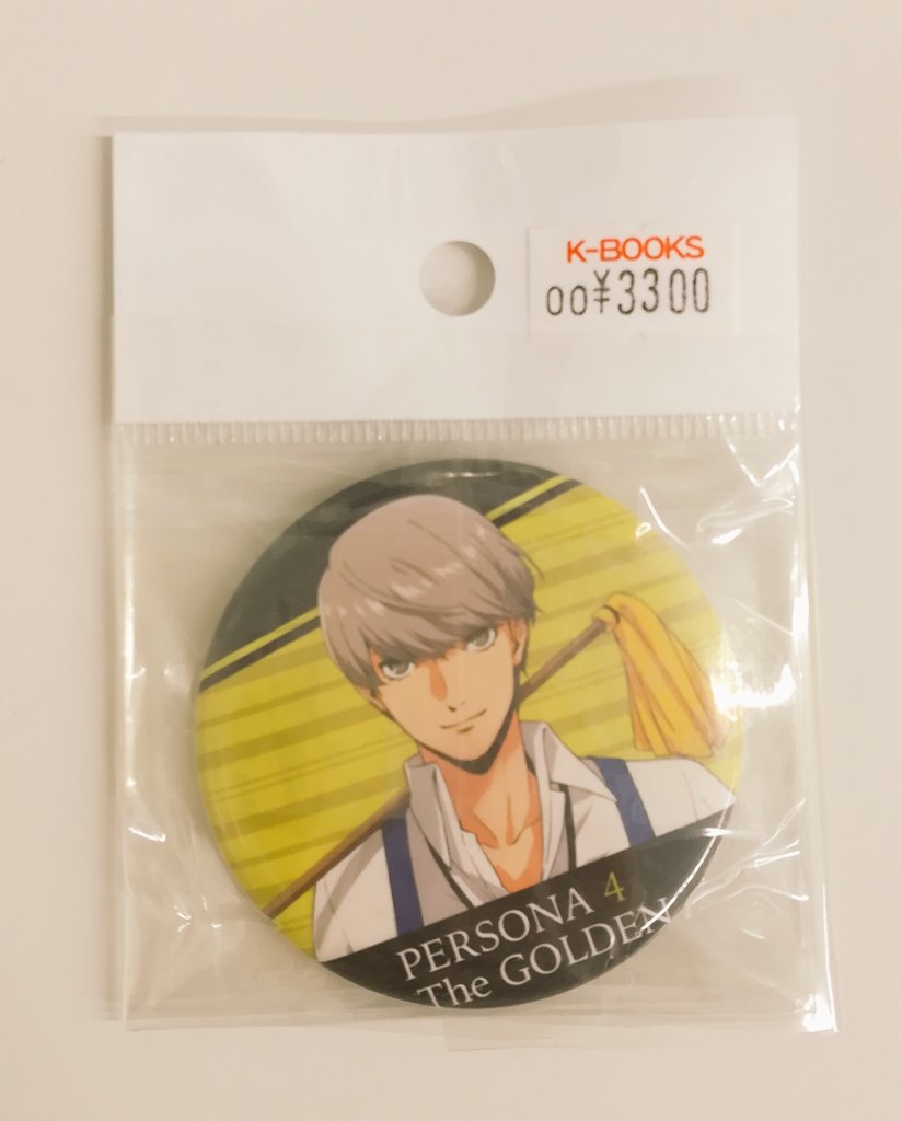 入荷情報】 ペルソナ4 コラボ 缶バッジ 主人公 入荷いたしました