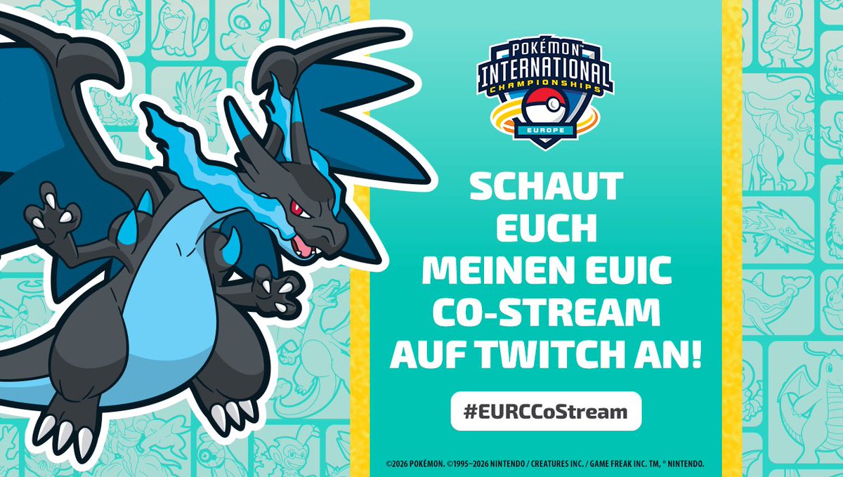 Hallo Pokémon Freunde, wir sind live mit einem offiziellen Co-Stream zum Finaltag der EUIC London, mit Twitch Drops, TCG Opening/Giveaways und Gigadynamax Mauzi Raids!

twitch.tv/nuralkar