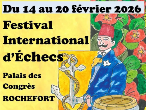 Scacchierando's tweet photo. 24° Festival International de Rochefort
Ghosh, Bauer e Solodovnichenko aprono i 131 iscritti al Master, con IM Carnicelli e MF Zamengo https://t.co/ICJ3ZRoEBR https://t.co/K4Xg7tDhM5