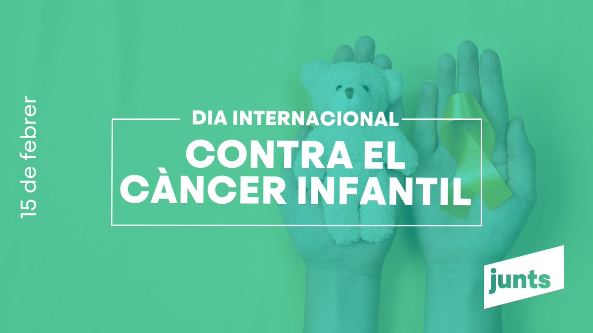 Avui, #DiaInternacionalContraElCàncerInfantil, alcem la veu per tots els infants i famílies que conviuen amb aquesta realitat.
Cal més recerca, més suport emocional i més recursos.
Perquè cap nen ni nena hauria de passar per això. 💛🎗️
<a href="/NuriaRamonP/">Núria Ramon Pérez</a>