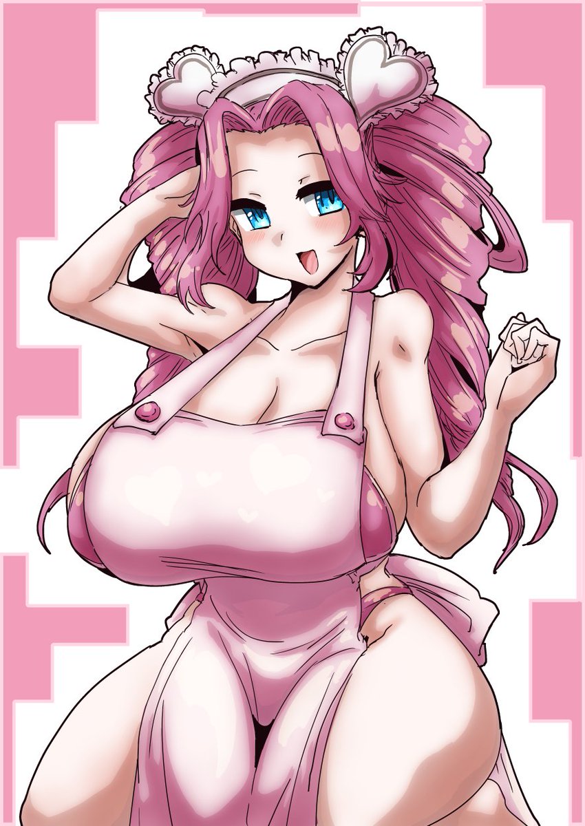 今日の日課はビキニエプロン四国めたんさんです 