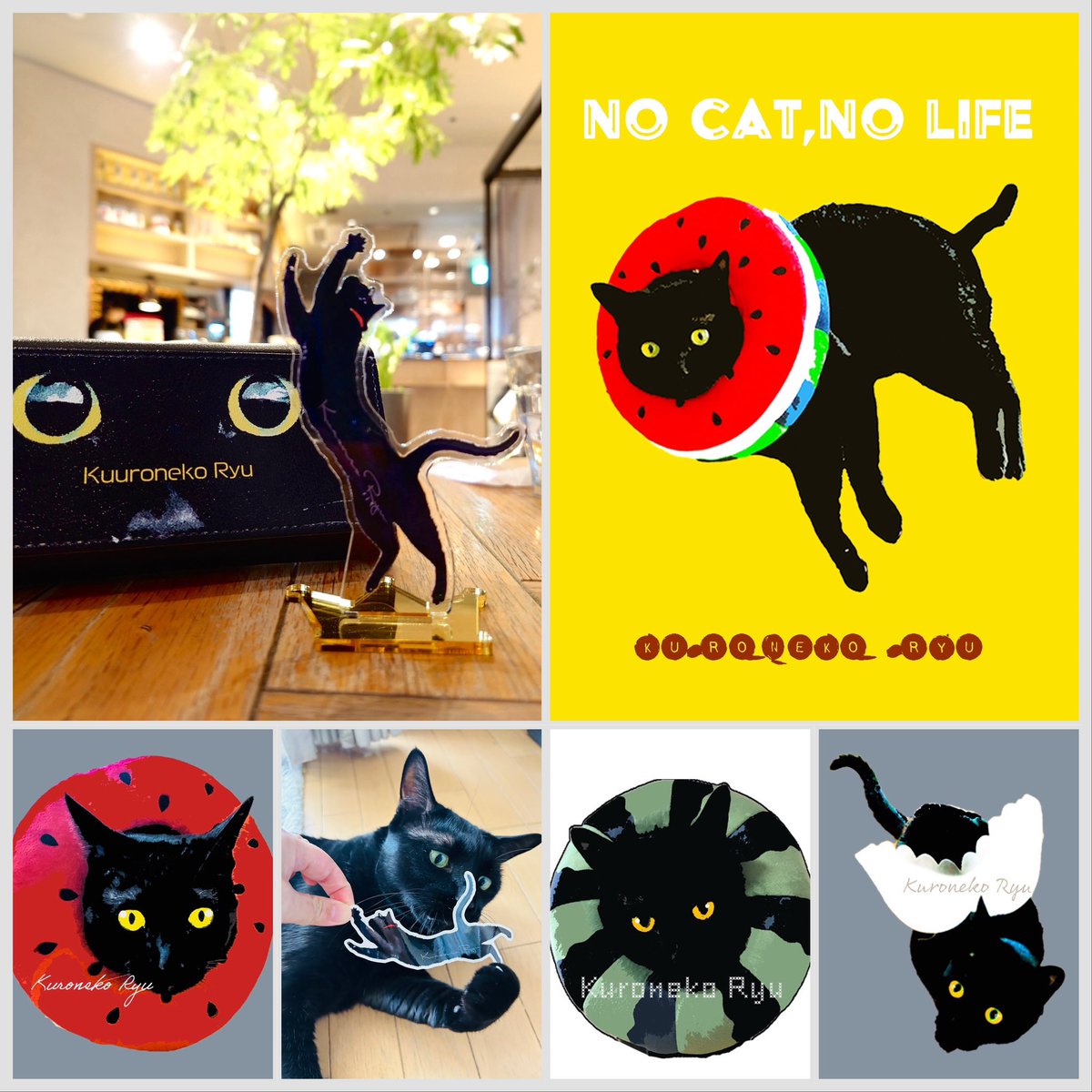 黒猫大好き❤ ブラックダウン＆ベージュベスト rp &❤️感謝！！ 🌟宣伝🌟 2F き06ab『黒猫りゅう』で参加します！ 黒