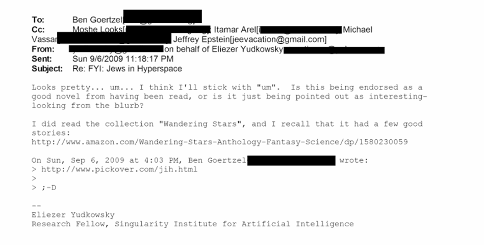 Jews...In Hyperspace. Zoom!!!