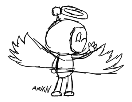 goodbye R white bomber. (unless they confirm that you are not decanonized)
sketch for pixelart, made in paint net.
#sketches #bomberman #superbombermanr