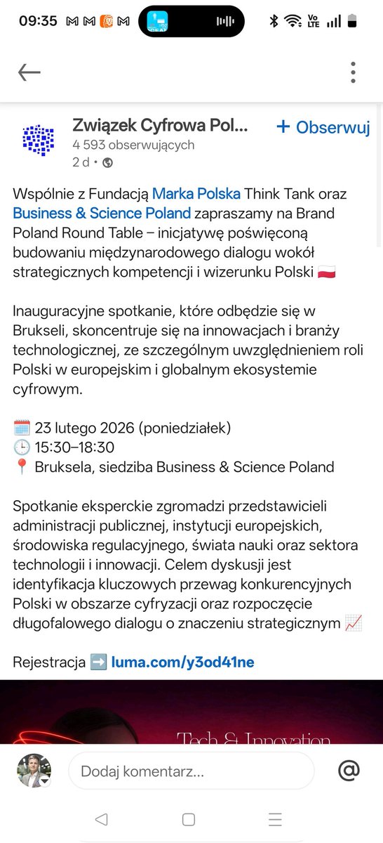 piotrmiecz's tweet image. #Astroturfing na pełnej, pokoik w BSP jako CEE Digital Coalition, teraz rozmowa o marce Polskiej.
Jeszcze ochrona MSP i edukacja w AI u Rzecznika MSP. I parę innych rzeczy jak "wspieranie kultury".

#astroturfing @sylvcz #bigtech