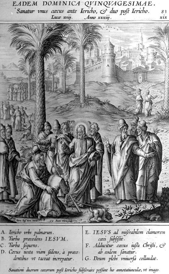 Today is Quinquagesima Sunday. To Him whose boundless love has won