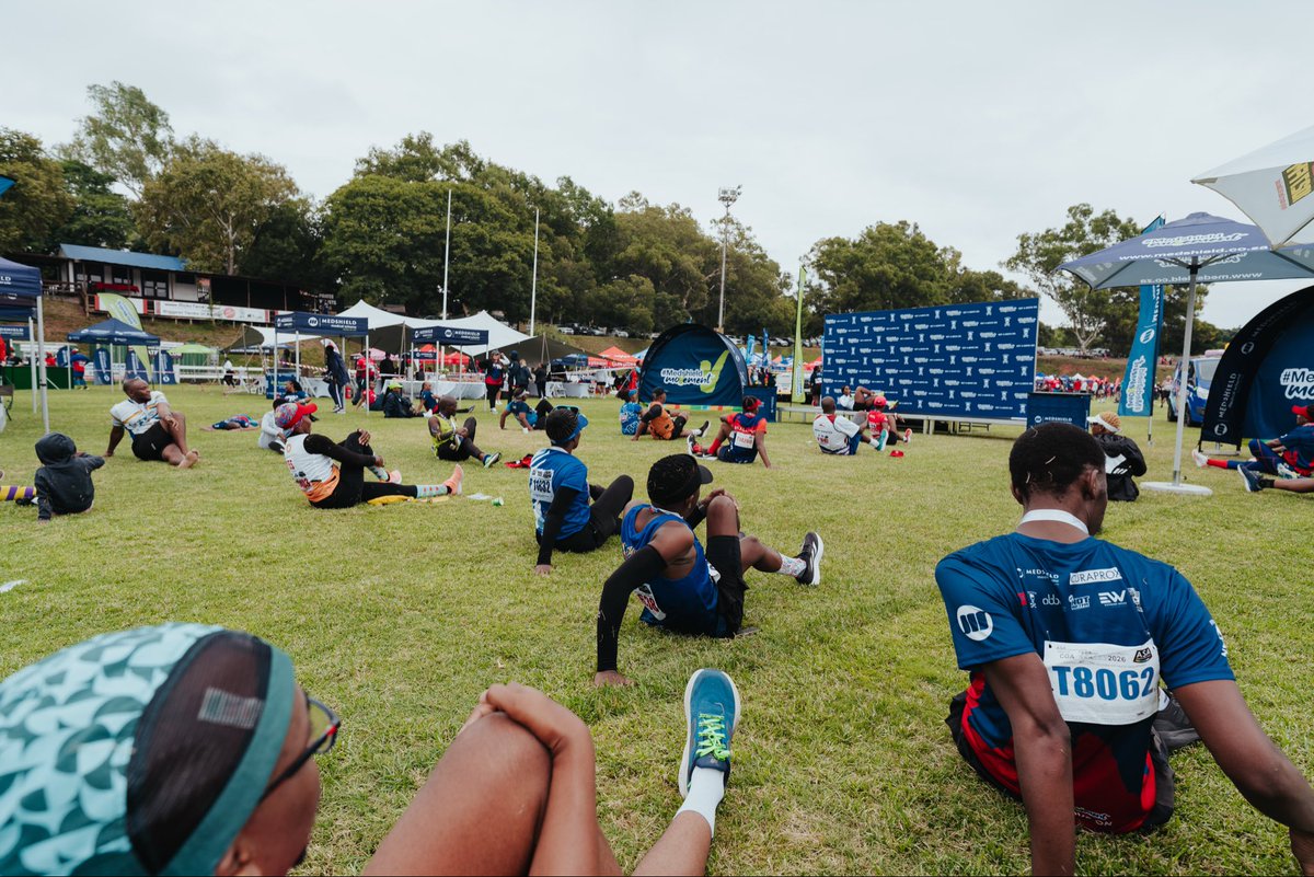 MedshieldSA's tweet photo. The one and only, Medshield ambassador, Mapule Ndlovu bringing the energy for the cool down 🔥
#Pirates21k #MedshieldMedicalScheme #MedshieldMovement #Partnerforlife #Overthemountain #MedshieldSA https://t.co/fEZwYkeoKK