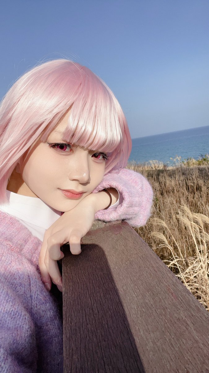 ⚠️cosplay

海辺の🎀〜

#prsk_cos 
#cosplay