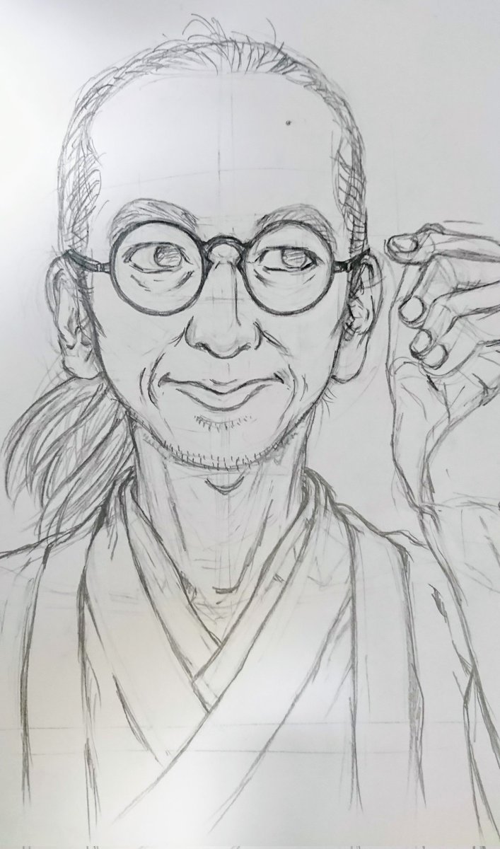 #メガネ祭り見た人もメガネあげちゃえ
おまけの髭無しワジー 