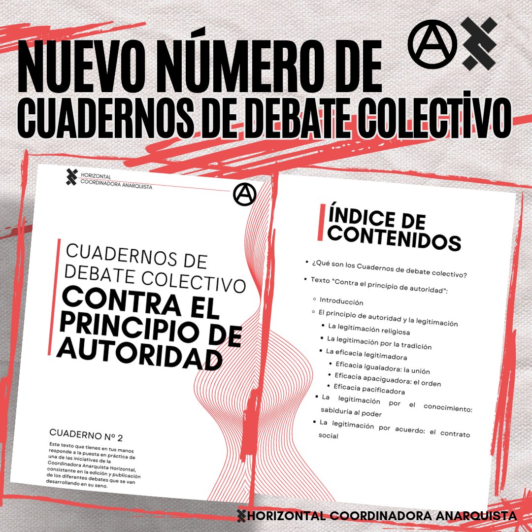 Horizontal. Coordinadora Anarquista tweet media