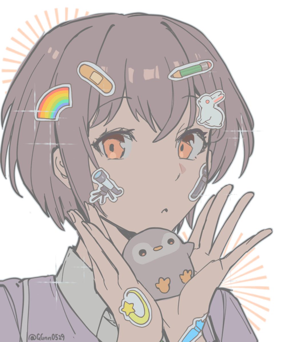 🌈🩹✏️🐇
🔭          🎤 
     💫🌂