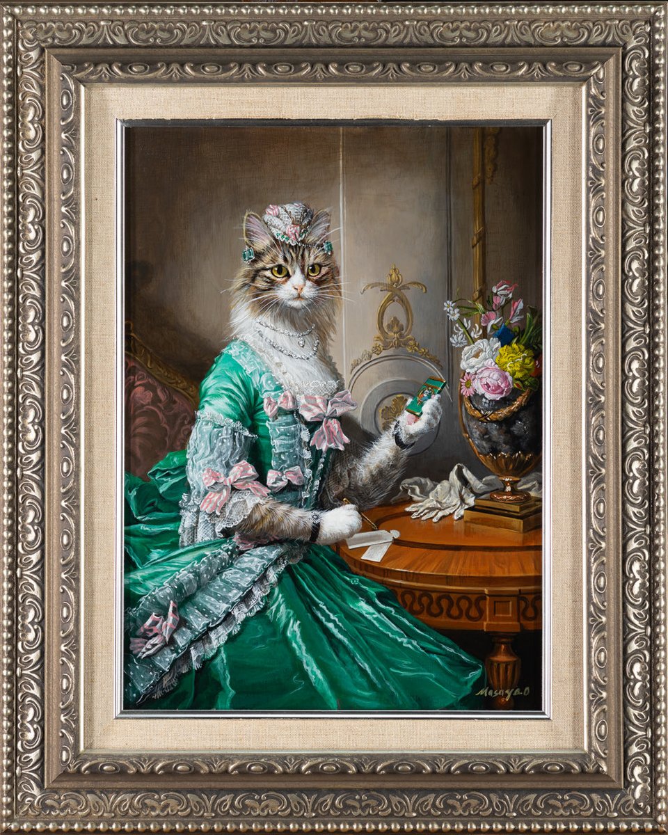 完成しました。猫貴族「ソフィニャ・フレデリカ・フォン・ミャクレン