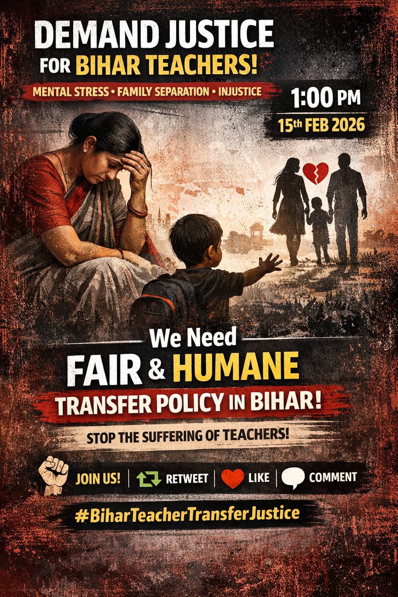 MdGhufran77416's tweet photo. #Biharteachertransferjustice https://t.co/4Ya9lkt38o