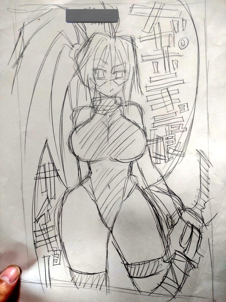 押入れの掃除、20年近く前の下描きが出てきて何かを思う 