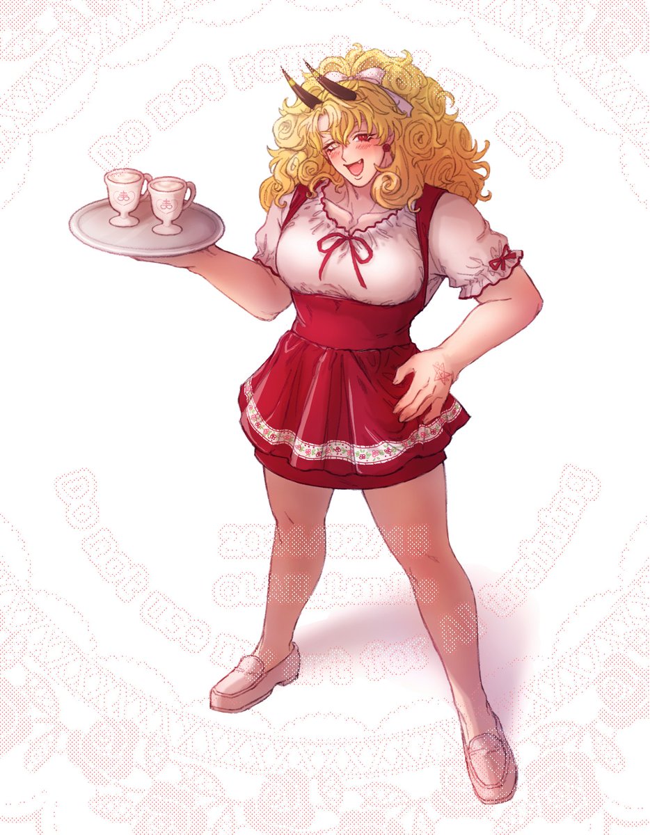 ⚠️女装
ウェイトレスとす🌹
なにがとは言わないが復活記念に…🥧