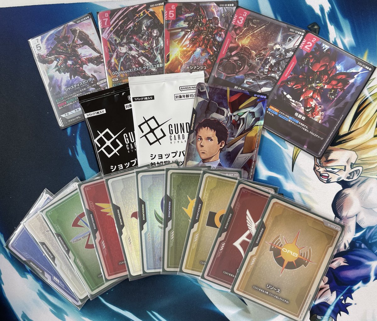 こんにちは(」・ω・) シーガル郡山店の田中です。 ガンダムカード