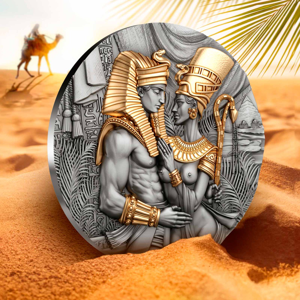 TScoinCompany's tweet image. ⚜️ From royal dynasties to divine mythology — 𝗧𝗵𝗲 𝗣𝗼𝘄𝗲𝗿 𝗼𝗳 𝗟𝗼𝘃𝗲 𝗦𝗲𝗿𝗶𝗲𝘀. Legendary unions are brought to life in silver, adorned with natural diamonds, rubies and gold. 

#TScoin #AttentionToDetails #poweroflove #series #coin