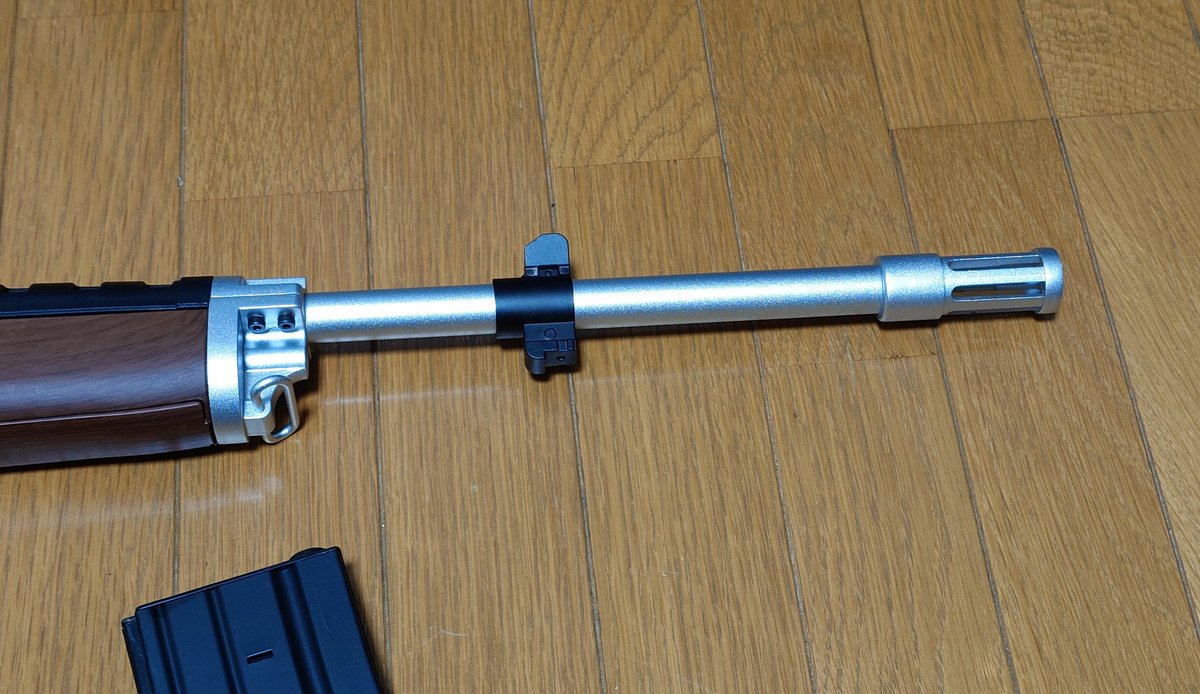 shiyoku20's tweet image. ミニ-14 調整（たぶん）完了。
今日は、新潟も気持ちの良いお天気☀でしたがずっと家にこもって鉄砲いじってました。
#mini14
#ac556k