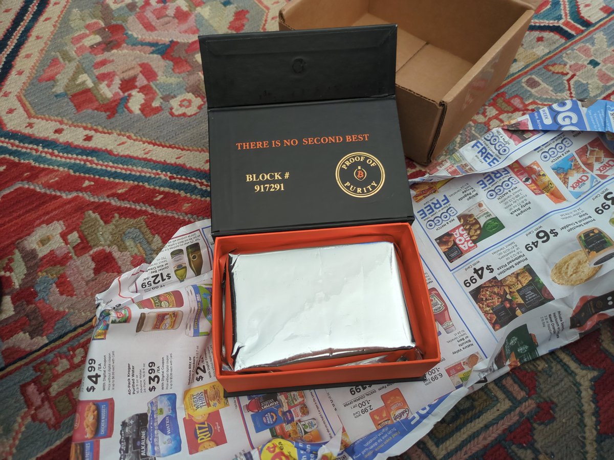 <a href="/BitcoinBeans21/">Bitcoin Beans Proof Of Cacao</a> Received!
It's beautiful 🧡
It's delicious 🤤
It's quality 💯
Thank you <a href="/BitcoinBeans21/">Bitcoin Beans Proof Of Cacao</a> &amp; <a href="/josebitcoiner/">The Bitcoin Coffee Guy⚡️☕️</a>!