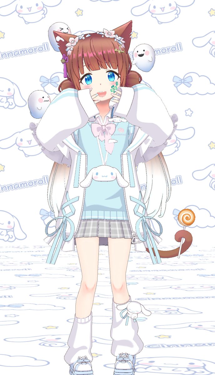 枠終わって10連だけ回したら気になっていたおべべが୧( ˙ᵕ˙ )୨なんて