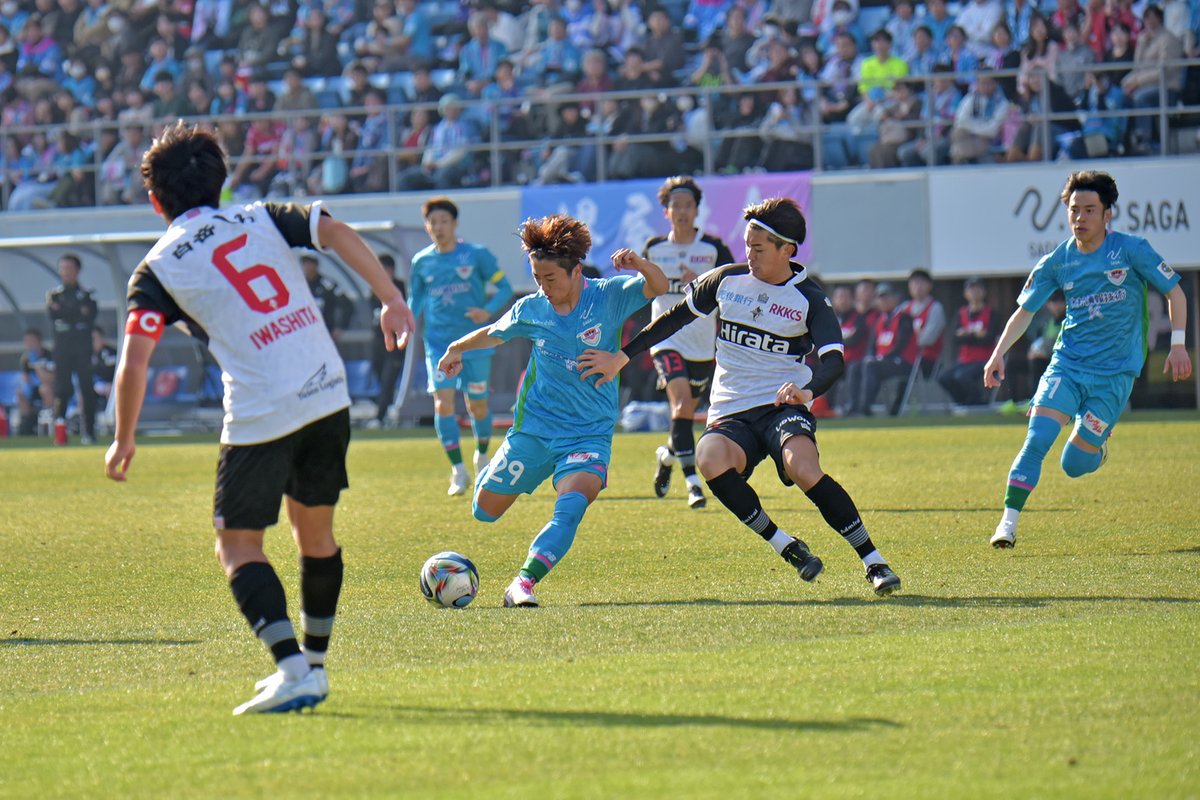 tosu_city's tweet photo. ＼サガン鳥栖ホーム開幕戦をPKで勝利／

サガン鳥栖が本日、駅前不動産スタジアムでロアッソ熊本と対戦⚽️
前半開始早々に西澤選手の先制弾でリードするも、後半に追いつかれPK戦へ💥

相手がPKを決めきれない中、サガン鳥栖は全員がPKを決めPK戦4-3で勝利👏

引き続き熱い応援をよろしくお願いします🔥 https://t.co/J8Mh0VZQ6h