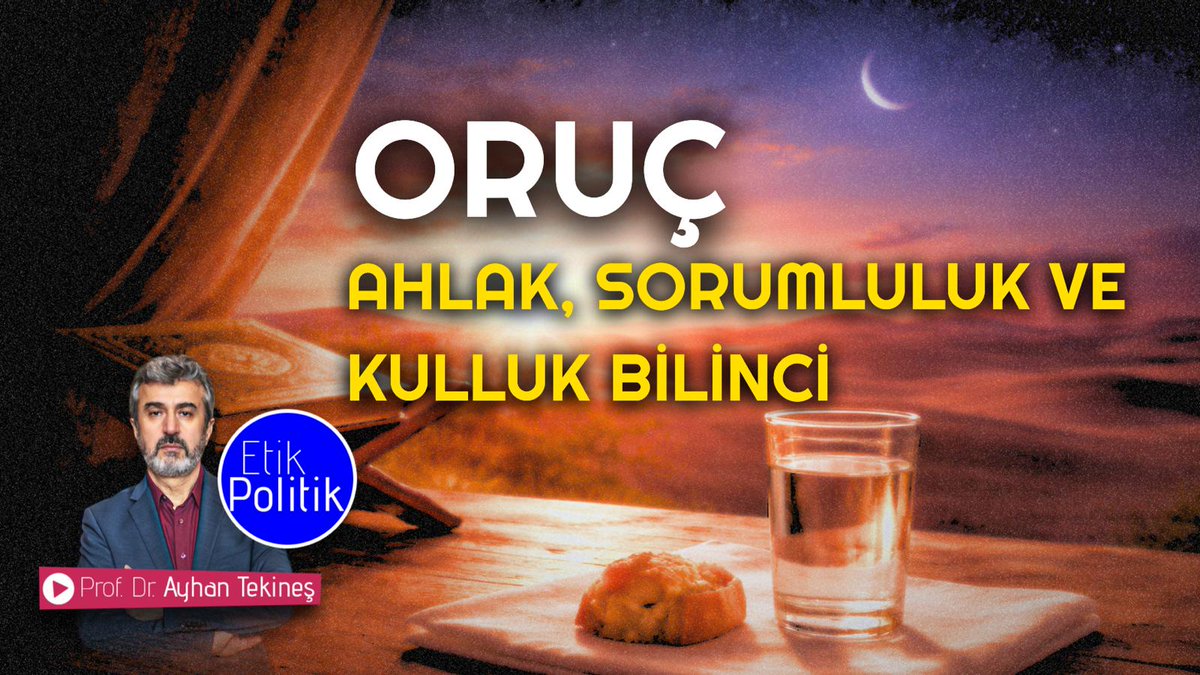 Bu videoda orucun yalnızca aç kalmak olmadığı, insanın nefsi, ahlakı ve ruhu üzerindeki derin etkileri ele alınmaktadır.
İmam Gazali, Muhyiddin İbn Arabi ve Bediüzzaman Said Nursi’nin perspektifinden orucun:

• Takva ile ilişkisi 
• Nefis terbiyesindeki rolü 
• Metafizik