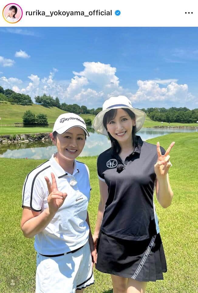 横山ルリカ、ミニスカゴルフウェアで...諸見里しのぶと2ショット　美しいグリーンをバックにして(J-CASTニュース)
#Yahooニュース
news.yahoo.co.jp/articles/59ae5…