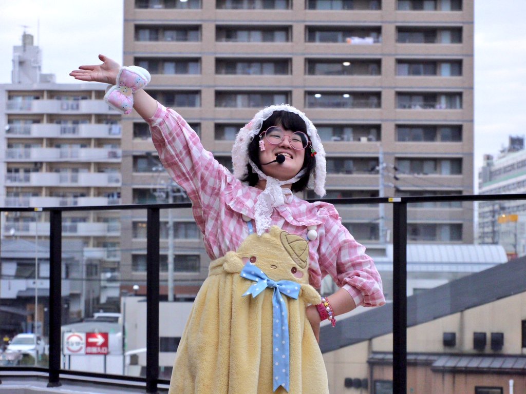 そよら上飯田さん♥️
2ステージめおわりましたーーー💓

2ステージめは、オケ曲おおめで
うたわせていただきました😼💓

このあとセッションコーナー☺️

あやかわ１曲うたわせていただきます！＼(^-^)／