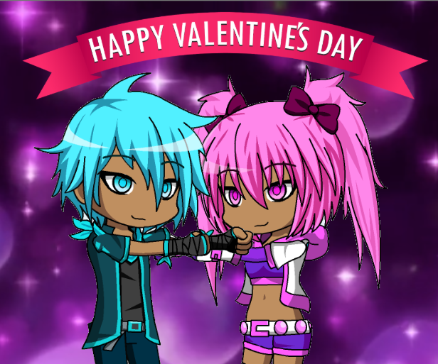 🥷: Happy Valentine's Day Nick&amp;Pink 💙🩷