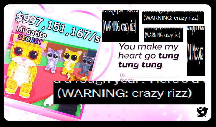 guhradient's tweet photo. @Roblox_RTC crazy rizz https://t.co/pwJfTjgLY0