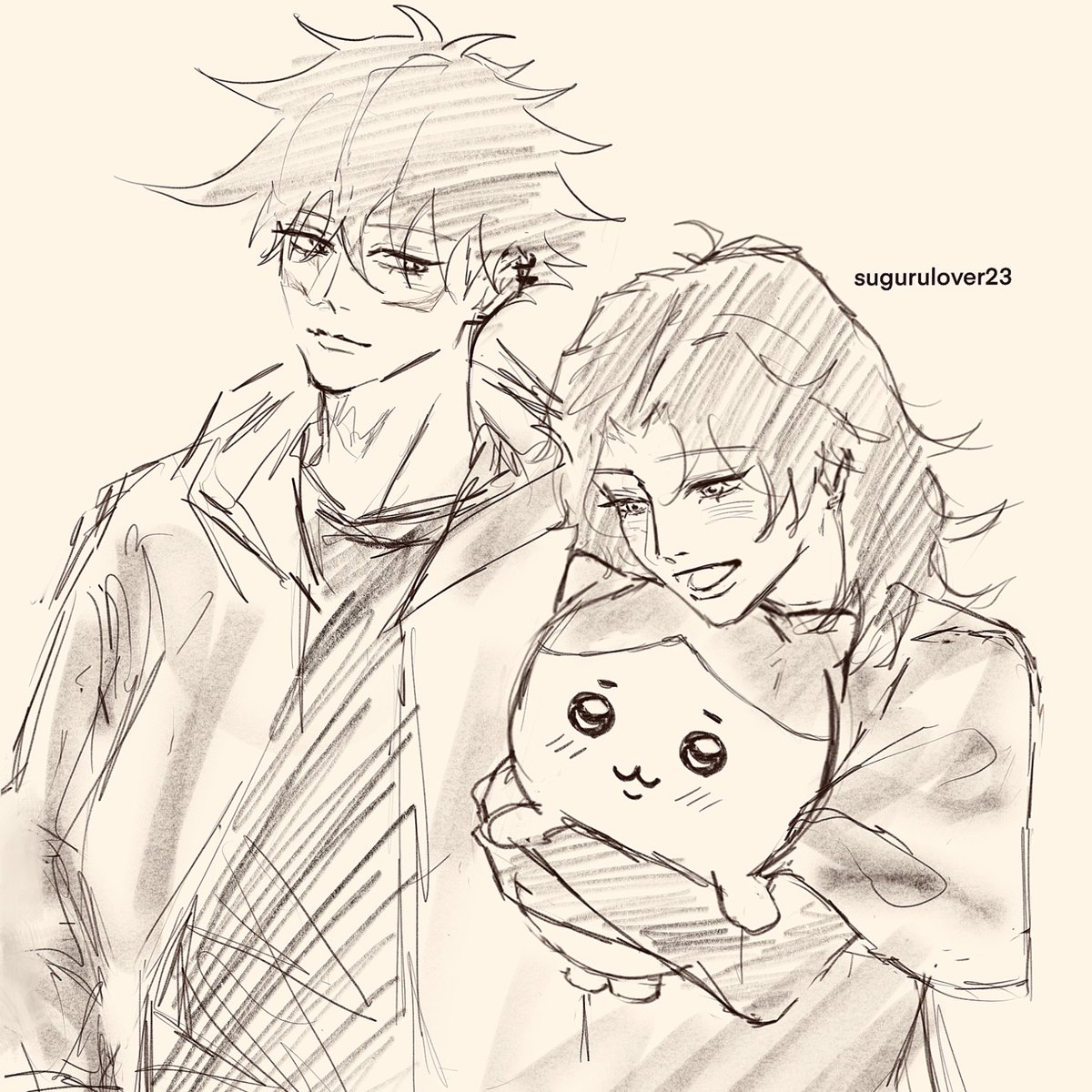 THANK YOU KESSI FOR THIS BEAUTIFUL VALENTINES COMMISSION 🥹🥹 my MeguMari… 🥹🫶