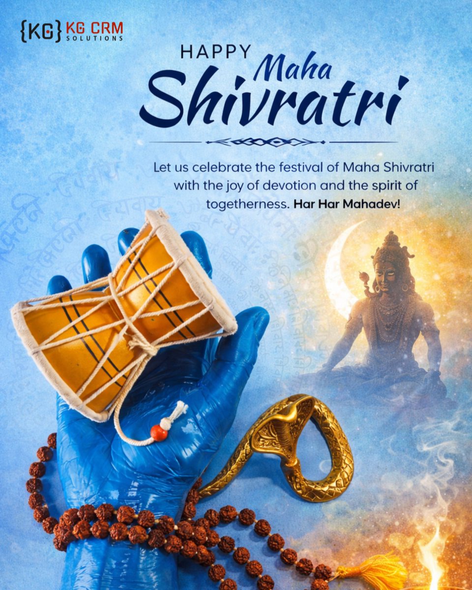 Pkgarg55's tweet photo. 🌺 महाशिवरात्रि की हार्दिक शुभकामनाएँ! 🕉️
May Lord Shiva bless you with peace, strength, and success.

Har Har Mahadev! 🔱 

#Mahashivratri #HarHarMahadev #LordShiva #महाशिवरात्रि #KGCRMSolutions https://t.co/FjOUKwgRHa