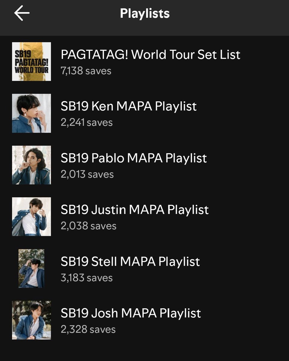 ATIN_Intl's tweet photo. Is there an updated playlist po?
@SB19Official 
#spotify #sb19playlist https://t.co/JhnYt20vff