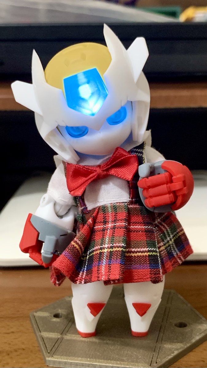 CSukusyo's tweet photo. 10cmぬいやオビツ11用のお洋服だって着れちゃうぞ！！ https://t.co/6lrsWN21R0