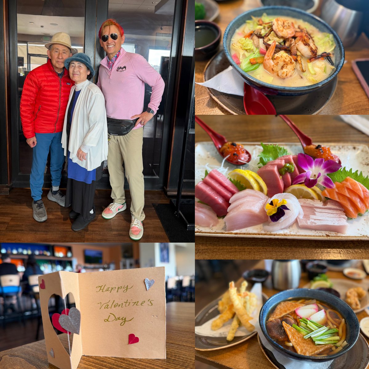 MikuniTaro's tweet image. Happy Valentine’s Day! ❤️
I love my wife—she is the wasabi to my soy sauce, and our daughters are the roll on my sushi mat. 🍣 My mom has done so much for me, and I’m grateful for #FourGenerations of love and blessings. 🙏❤️ #GodsGift