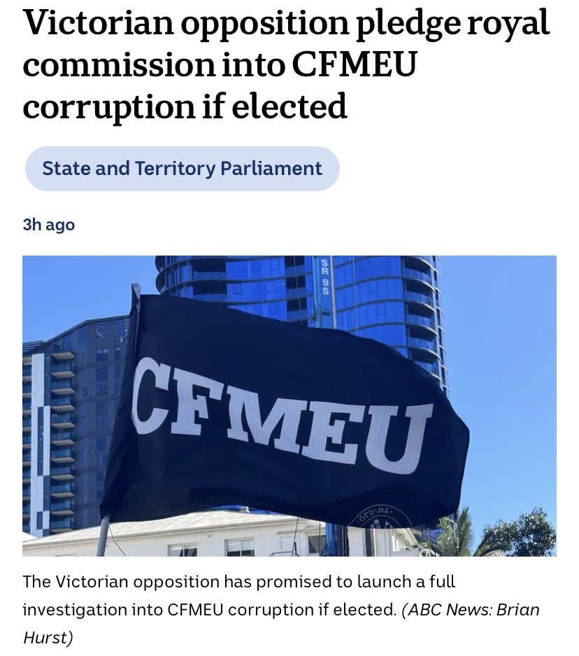AussieVal10's tweet image. 🤬🤬🤬This is what’s wrong with our justice system and the policies politicians have made to protect themselves.

The current Premier says no Royal Commission.

BUT criminality took place.

$15,000,000,000.00 was rorted through Vic Labor to their union thugs.

Police should be
