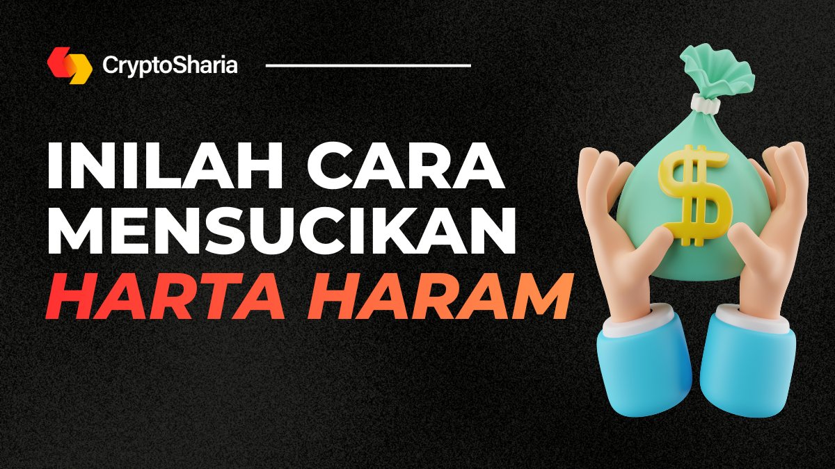 cryptosharia_'s tweet photo. Buat Kalian Muslim investor, pernah mikir nggak: Kalau ada harta haram nyempil di portofolio (riba, judi, futures, forex, dll), gimana caranya bersihkan supaya hati tenang?

Ini langkah praktis sesuai syariat & Fatwa MUI: harta haram GA BISA disucikan dengan zakat, harus DIBEBASKAN total!

1⃣ TAUBAT NASUHA DULU!
Tinggalkan SEGERA sumber haramnya (riba, judi, suap, korupsi, bisnis haram).  Menyesal sungguh-sungguh + tekad kuat: 'Nggak akan ulangi lagi!' Ini fondasi utama, tanpa taubat, langkah lain kurang berkah.

2⃣ JIKA HARTA PUNYA PEMILIK JELAS
WAJIB kembalikan ke pemilik/asli atau ahli warisnya. Kalau udah meninggal & gak ketemu, salurkan sebagai sedekah ATAS NAMA pemilik untuk fakir miskin atau kemaslahatan umum (jalan, sekolah, masjid, dll).  

3⃣ KALAU HARAM HASIL DARI CARA MEMPEROLEHNYA
Harta ini bukan milik pribadi lagi. Keluarkan SEMUA (atau sebisanya) untuk wakaf umat / kepentingan umum — bukan buat nikmati sendiri. Ini bentuk lepas diri dari dosa.

4⃣ BAGAIMANA JIKA HARTA TERCAMPUR ANTARA HALAL DAN HARAM
Hitung & keluarkan bagian haramnya sesuai kadar. Sisanya yang halal boleh dimanfaatkan normal.  Fatwa MUI tegas: Harta hasil riba, judi, korupsi, pencurian → TIDAK bisa disucikan dengan zakat, tapi harus dibebaskan segera!

Kalian pernah alami situasi serupa atau punya pengalaman taubat dari harta haram? 

#CryptoHalal #InvestasiSyariah #Taubat #HartaHalal #MuslimInvestor #FatwaMUI