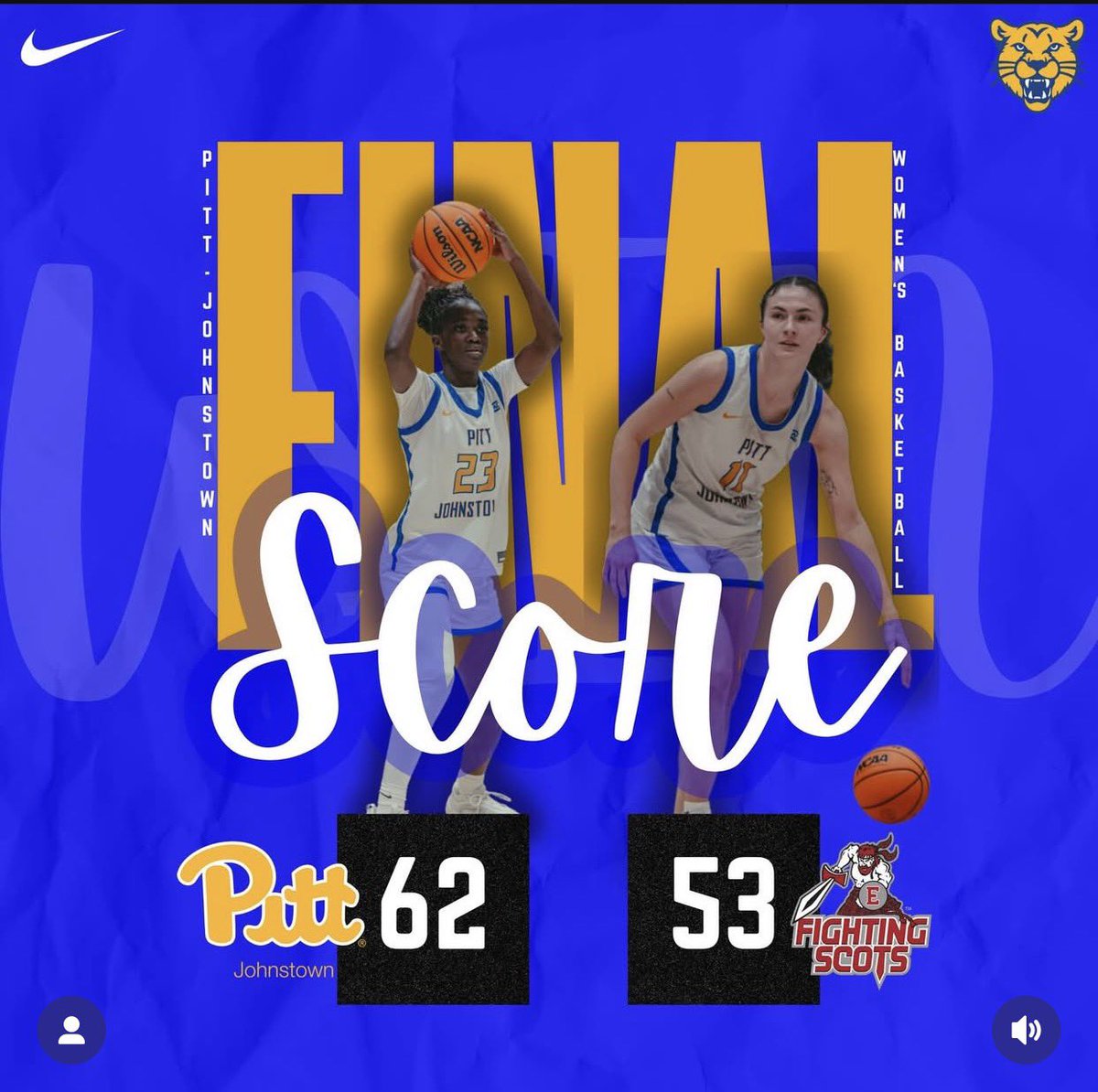 UPJ Women's Basketball tweet media