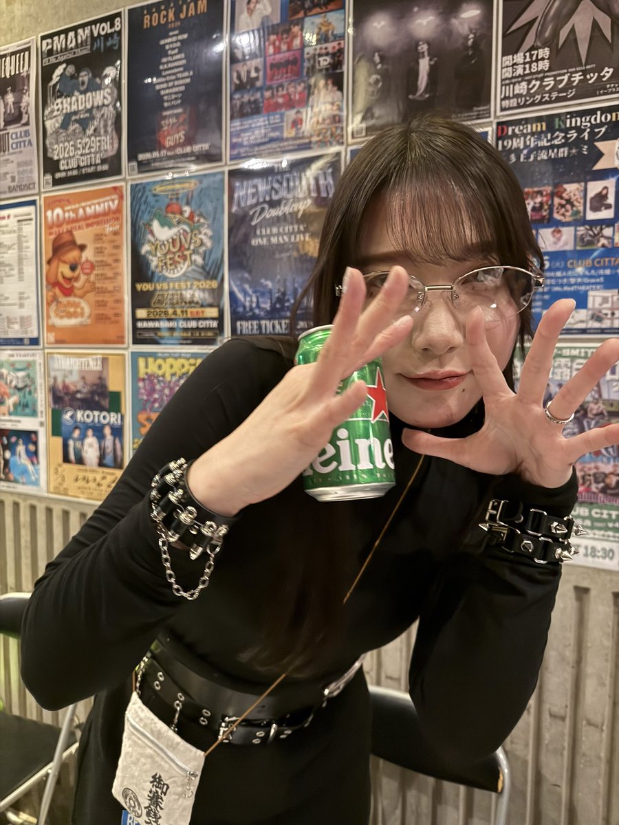 Post by 狭間1/f(奇奇愛愛) on X: 🍺👓 💜