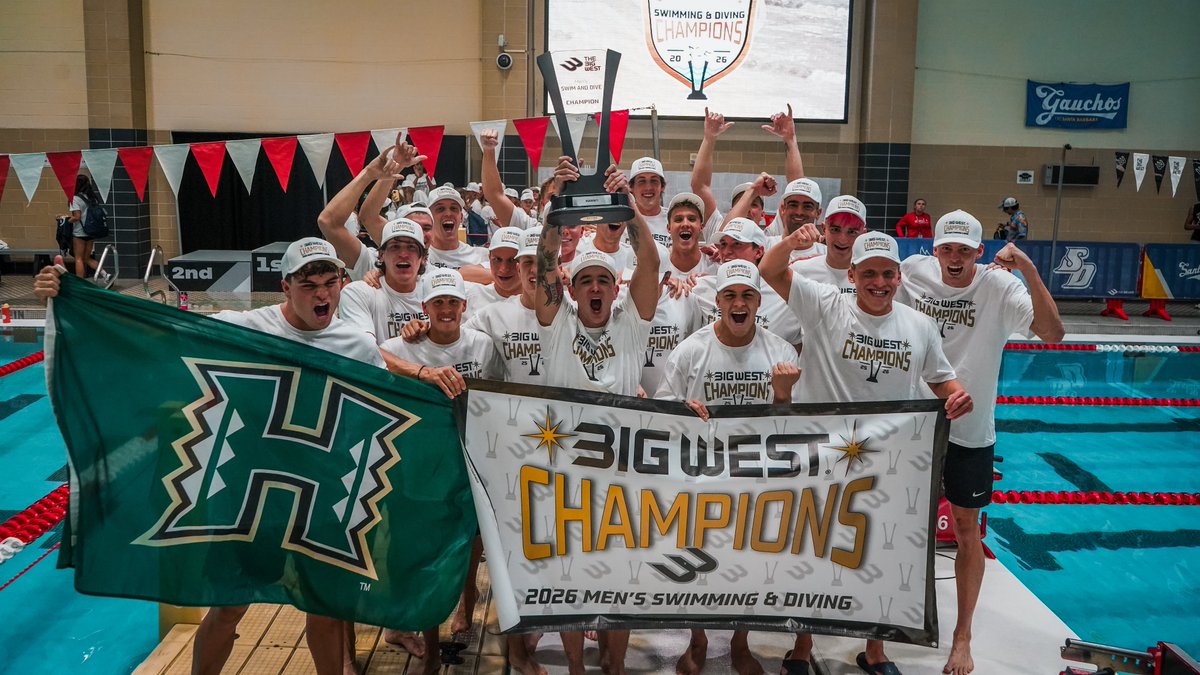 YOUR RAINBOW WARRIORS ARE 2026 BIG WEST CHAMPIONS! 🏆

#GoBows