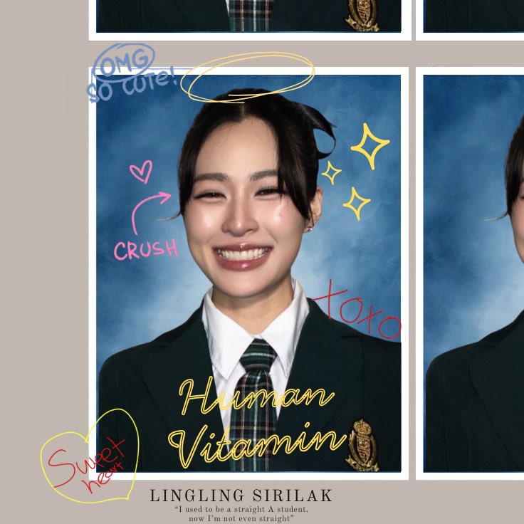 Since I’m sure I’m never gonna get a picture of Lingling from her personally. I took matters to my own hands and use her 😬😬 pic instead 

LINGORM PRESENTER SMOOTHE 
#LingOrmLoveAtFirstSight