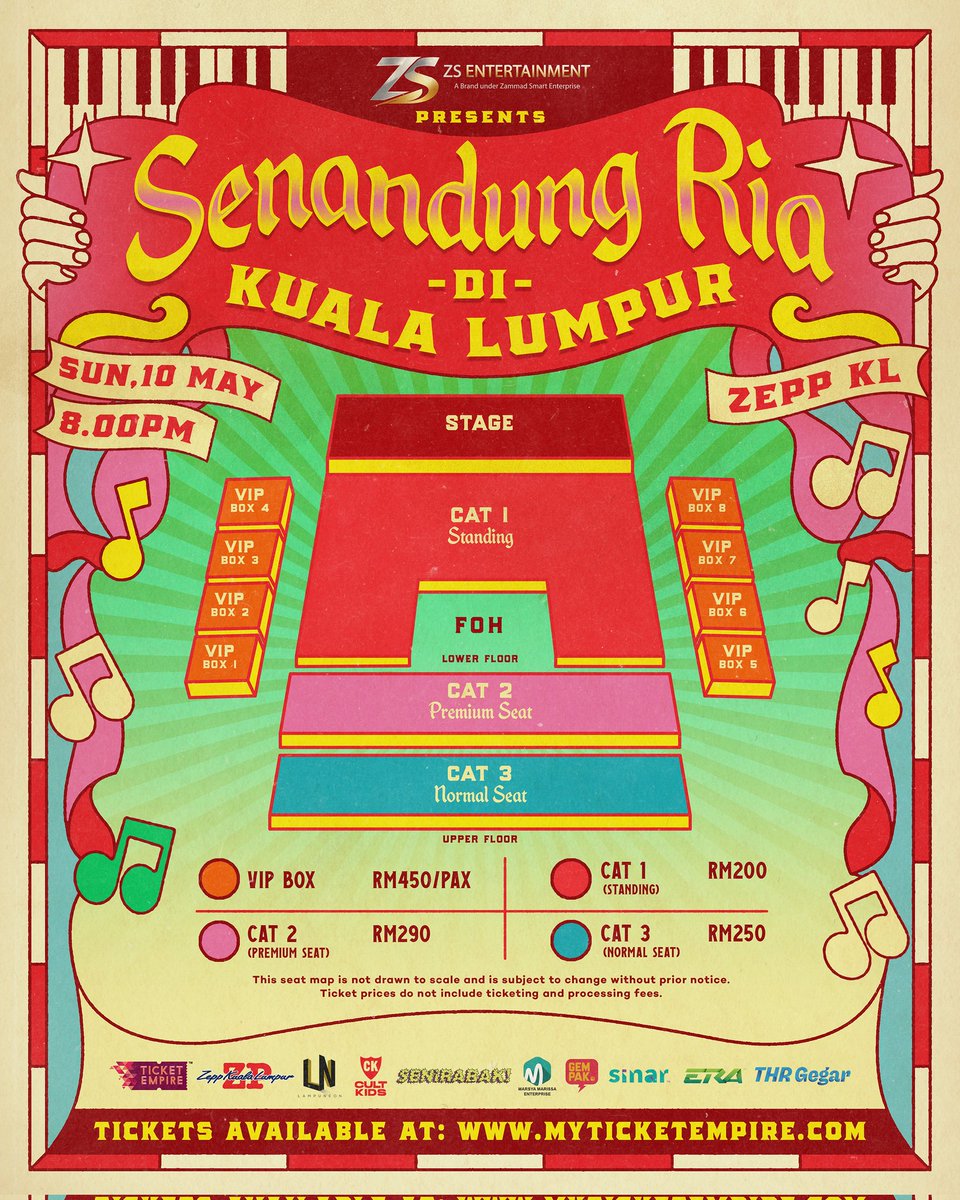 LampuneonEnt's tweet photo. Senandung Ria Kuala Lumpur ✨ 

Malam eksklusif yang menyajikan melodi klasik dan penuh nostalgia dari Indonesia oleh White Shoes &amp; The Couples Company dan NonaRia 🎵

🎟️ https://t.co/DYCvlQF7Do mulai 16 Feb, 12 PM

#senandungriakl #wsatcc #nonaria #klconcert #indonesianjazz https://t.co/w0o2Zrf72o