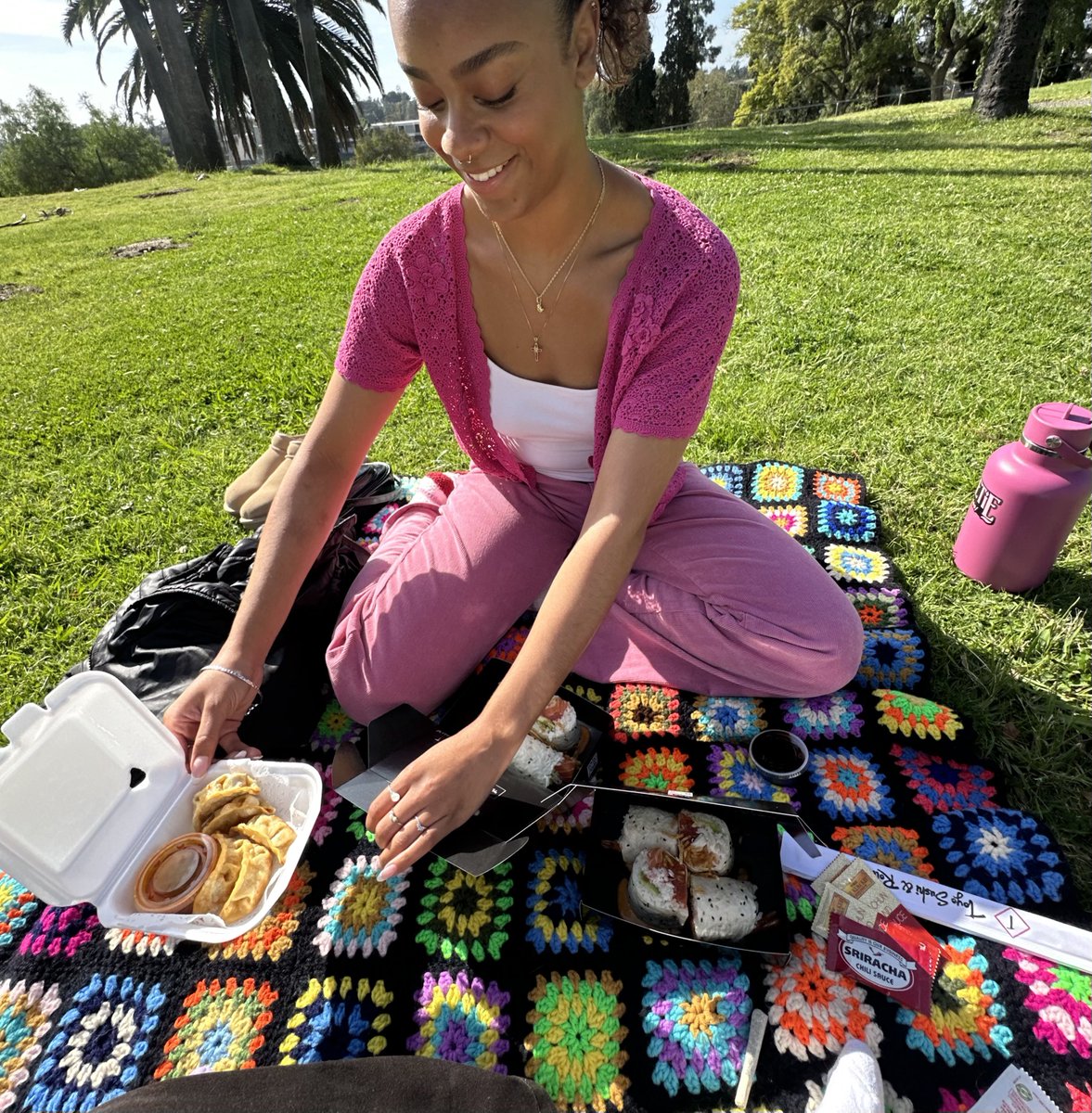 Sushi burritos w my Queen 👸🏽